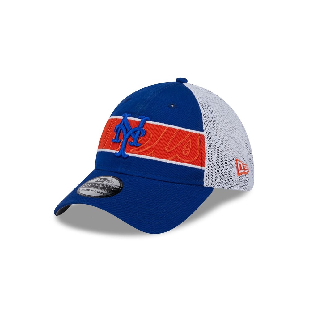 New Era New York Mets Banded 39THIRTY Stretch Fit Hat - Size S/M